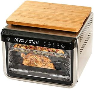 Cutting board for Convection Toaster Oven, Compatible with Ninja DT201/DT251 Foodi Air Fryer, with Heat Resistant Non-Skid Silicone Feet, Creates Storage Space, Protects Cabinets Cupboard, 16.3x13.1”