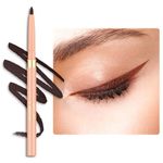 Oulac Brown Eye Liner Waterproof Smudge Proof, Retractable Eyeliner Pencil, Smooth and Creamy Eye Makeup for Precision Application Vegan & Cruelty-Free, 03 Teddy