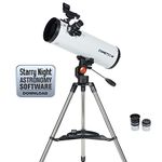 Celestron 21079 White Cometron 114AZ Telescope