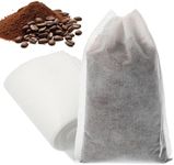 240 Pcs Cold Brew Bags 4 x 6in No Mess Cold Brew Filter Bags Disposable Fine Mesh Brewing Drawstring Pouches for Iced Coffee, Hot Tea in Mason Jar, French/Cold Press Kit, Herb Spice