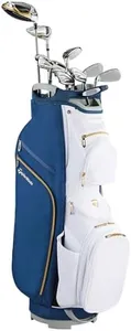 TaylorMade Golf Kalea Gold Womens Complete Set with CART Bag RIGHTHANDED