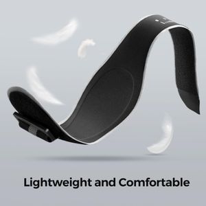 FREETOO Tennis Elbow Support Strap – Adjustable Brace with Compression Pad, Black