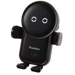 [Upgrade] Wireless Car Charger Mount,15W Qi Fast Charger, Wireless Car Charger Air Vent, Automatic Clamping Phone Holder for iPhone 13/12/11//XS/XR/8, Samsung S22/S21/S20/Note 20, etc (Black)