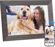 Ekasoco 10.1 Inch Digital Photo Frame - WiFi Digital Picture Frame Built-in 32GB Memory, 1280x800 IPS Touchscreen Digital Frame Easy Setup, Auto-Rotate, Share Photos & Videos Anywhere