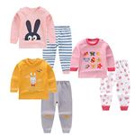 XM-Amigo 3 Thermal Set Kids Base Layer-Top & Bottoms,Baby Girls Thermal Underwear Heating Long Underwear and Long Johns,Long Underwear Pants Thermal pajamas