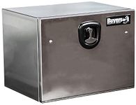 Buyers Products 1702650 Polished Stainless Steel Underbody Truck Box with T-Handle Latch, 18 x 18 x 24 Inch