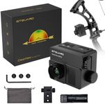 Clearview B215AL Thermal Bow Sight,384x288 Night Vision Scope,3.2" Large LED Display,8X Digital Zoom,Built in Exact Distance, for Hunting and Security,Aluminium Alloy,IP65