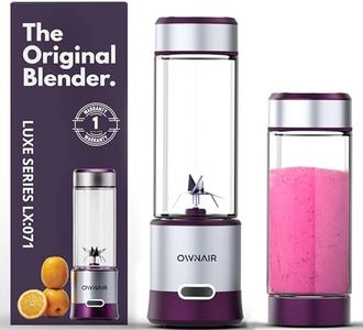 OWNAIR Portable Blender, Hand Blender For Kitchen, baby food blender, portable Blender For Smoothie & Juices, Type C, 5000 mah battery, Smoothie blender, Portable Juicer Blender, 450ml