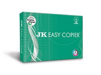 JK Easy Copier Paper | A4 Size | 70 GSM | 500 Sheets | White Paper, 1 Ream | For Laserjet & Inkjet Printer | Fast Drying | Both Side Print | Eco Friendly | ColorLok (Pack of 1) | One Ream