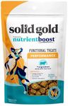 Solid Gold Healthy Dog Treats - Functional Dog Treats for Training + Performance - Beef Dog Treat with Salmon Oil & Superfoods Healthy Training Treats for Dogs - 5.2 oz