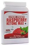 Raspberry Ketones Max 90 Capsules Extreme Weight Loss Slimming Dieting Pills One Month Supply 1500mg Daily Dose Free Meal Plan & Dieting Tips Extreme Strength