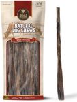 Bully Bunches All Natural 12 Inch Beef Jerky Sticks – Soft and Crunchy Gullet Chews - Odor Free, Rawhide Free, Chemical Free – Safe, Healthy and Nutritious Dog Treats for Light Chewers, 50 Pk