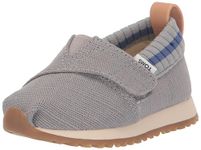 TOMS Alpargata Resident Sneaker, Shadow Heritage Canvas, 6 UK Child