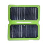 SARRVAD 15W Portable Solar Charger, Smart IC Controller, Single USB, Waterproof and Lightweight, 5V Device Power Supply