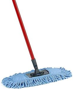 O-Cedar Dual-Action Microfiber Sweeper Dust Mop,Red