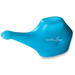 HealthAndYoga® QwikFlo Plastic Neti Pot (Blue-200 ml)- Clears blocked nose & sinuses- Saline Nasal Wash Yoga Detox- For Common Cold & Headaches- Economical, Lightweight, Travel Accessory