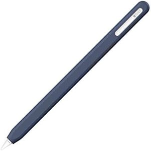 UPPERCASE Designs NimbleSleeve Premium Silicone Case Holder Protective Cover Sleeve Compatible with iPad Apple Pencil Pro and 2nd Generation Only (Midnight Blue)