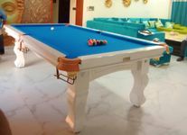 JBB Designer Claw Leg Pool Table Billiards Table || 4ft x 8 ft || Pool Table || Commercial Model || Wooden Table (Size 4ft x 8ft) JBB0003