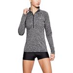 Under Armour Women Tech 1/2 Zip - Twist, Light and breathable warm up top, zip up top With anti-odour technology