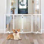 Petzly Foldable Dog Gate with Suppo