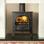 Stovax Stockton 5 Stove Glass 282 mm * 227 mm High Definition High Def Quality