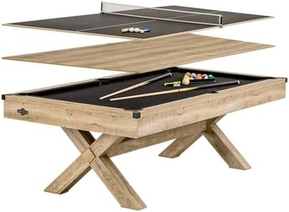 American Legend 90" Westbrook 3-in-1 Combo Game Table