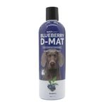 Bark2Basics Blueberry D-Mat Dog Conditioner, 16 oz - Natural Ingredients, Multi-Purpose, Static Eliminating, Loosens Tough Mats and Tangles, Aids in deShedding