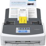 ScanSnap iX1600 White Document Scanner - Desktop, Double Sided with WiFi, Touchscreen, USB 3.2, ADF, Standard Sizes : A4, A5, A6, B5, B6, Business Card, Post Card, Letter, Legal and Custom Sizes