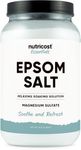 Nutricost Essentials Pure Epsom Salt 8 LBS (Magnesium Sulfate) - Relaxing Soaking Solution