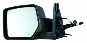 Depo 334-5420L3EFH Dodge Nitro Driver Side Textured Heated Power Mirror