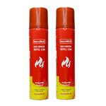 SevanAmaze Aluminum Gas Lighter Refill Can Butane Gas Can,100 Ml Pack of 2 (Red)