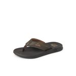 Reef Men's Phantoms Flip-Flops Brown, Size 10M