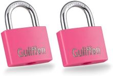 Guliffen 2 Pack Aluminum Locker Loc