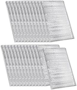 BESPORTBLE 25Pcs Thermal Food Pouches Sandwich Lunch Bag Reusable Thermal Snack Bento Camping Picnic Grocery Hot Cold Pouch Waterproof Insulation Package