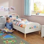 Liberty House Toys Kids Toddler Bed Transport, Medium Density Fibreboard, White, H68 x W74 x L144cm