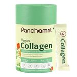 Panchamrit Vegan Collagen 25*10g Sachet(Litchi)|Boosts Skin Elasticity for Youthful & Radiant Skin,Stronger Bones & Joints,Reduced Wrinkles|Vegan Collagen(5g),Hyalurinc Acid,Haldi, Manjishtha,Anantmol