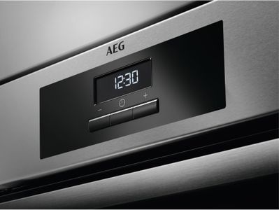 AEG Double Oven, 61L Stainless Steel – 6000 Series