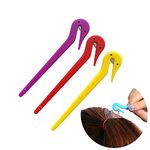 3pcs Elastic Rubber Hair Bands Remover Cutter,Pony Pick For Cutting Pony Rubber Hair Ties Pain Free Ponytail Remover Tool