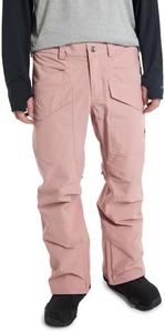 Burton Mens' Covert 2.0 2L Snow Pants (Standard, Medium, Powder Blush)