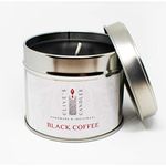 Clive's Candles, Double Espresso Black Coffee Scented Candle, 200 Grams, 40 Hours Burn time