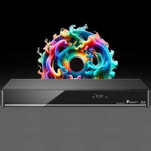 MULTIREGION 500GB Blu-ray and Freeview Play Hard Disc Recorder Compatible with Panasonic DMR-PWT550EB All Zone Code Free Blu-Ray Regions A, B & C DVD Regions 1-8 - DMR-PWT550
