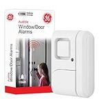 GE Personal Security Window and Door Alarm, 1 Pack, DIY Protection, Burglar Alert, Wireless, Magnetic Sensor, Off/Chime/Alarm, Easy Installation, Ideal for Home, Garage, Apartment and More, 56789