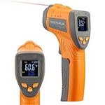 BBQGO Infrared Thermometer,Pizza Thermometer Gun,Digital Laser Temperature Gun -58°F to 1022°F(-50°C - 550°C), Non-Contact IR Thermometer for Pizza/Oven/Cooking/BBQ/Kitchen (NOT for Human)