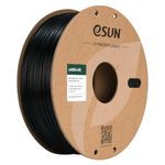 eSUN ABS+ Filament 1.75mm, eABS+HS High Speed 3D Printer Filament ABS Plus, Dimensional Accuracy +/- 0.05mm, 1KG Spool (2.2 LBS) for 3D Speedy Printing,Black