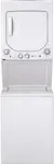 GE 24" Unitized Washer-Elec Dryer White