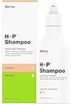 Dermz H+P Antimicrobial Shampoo: Hemp, Probiotics & Salicylic Acid - Deeply Nourishing Scalp, Therapeutic Treatment of Seborrhoeic Dermatitis and Psoriasis