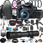Canon EOS Rebel T7 DSLR Camera w/EF