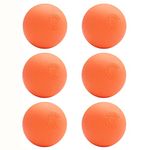 STX Lacrosse Official Lacrosse Balls Orange - 6 pack