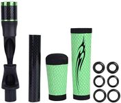 Spinning Fishing Rod Handle Soft ACS PU Rod Building Grip with Reel Seat for DIY Fishing Rod Building Repair Kit