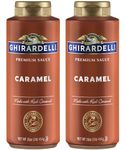 Ghirardelli Caramel Flavored Sauce 17 Oz. Squeeze Bottle (Pack Of 2)